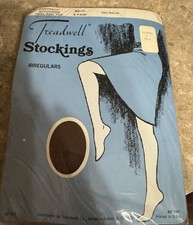 VINTAGE TREADWELL STOCKINGS 3 PAIR. 8 1/2-9. HARMONY. CANTRECE