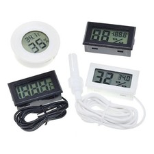 Mini LCD digital thermometer used for freezer temperature - 50-110 refrigerator