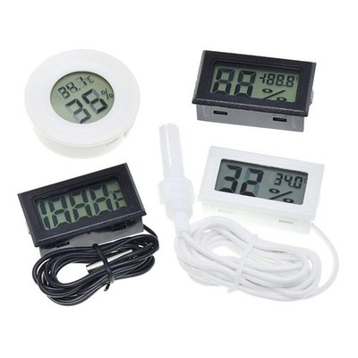 Mini LCD digital thermometer used for freezer temperature - 50-110  refrigerator