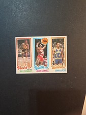 1980-81 Topps Basketball John Lucas/Billy Knight/Allen Leavell/#120/104/96/Ex++