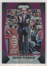 2017-18 Panini Prizm Purple Prizm 71/75 David Fizdale #210 6d7