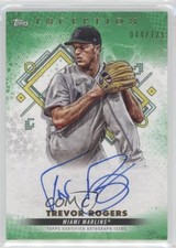 2022 Inception Base Rookie and Emerging Stars Green /125 Trevor Rogers Auto 0z0v