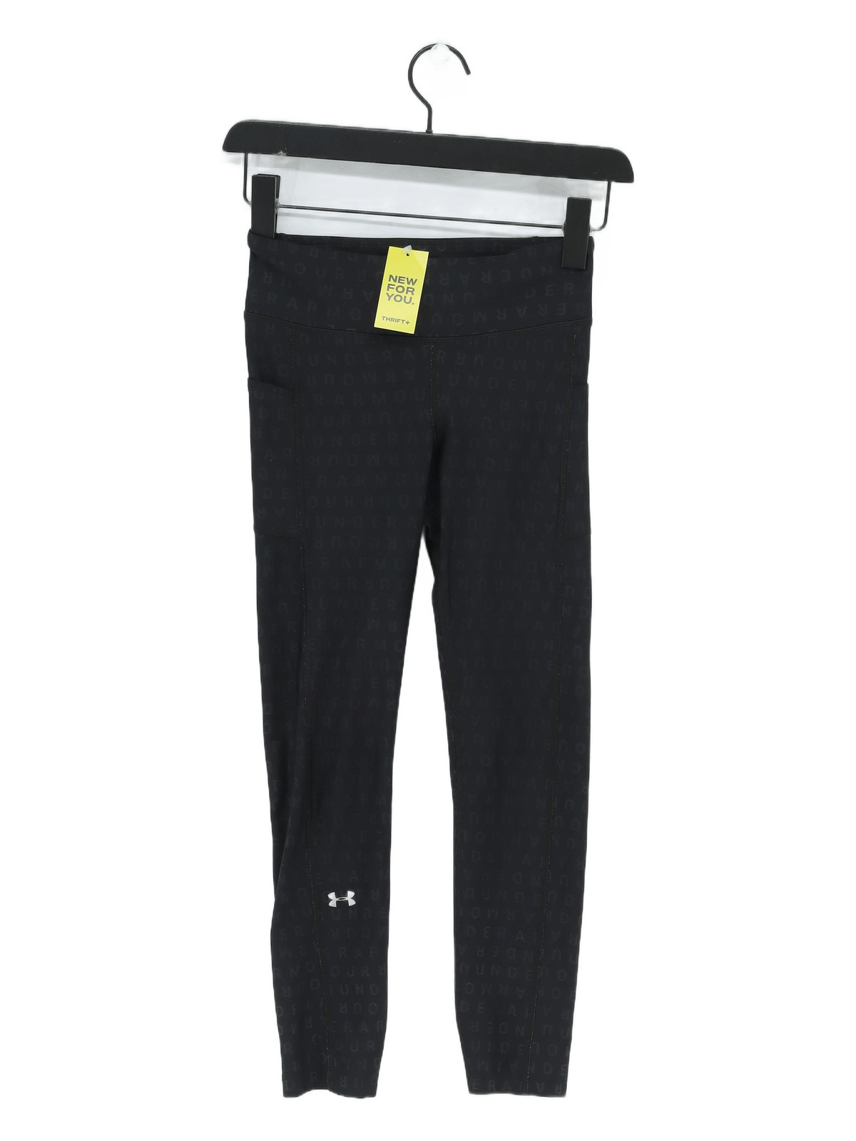 ALTRA Under Armour Leggings Donna XS Nero 100% Altro Cropped