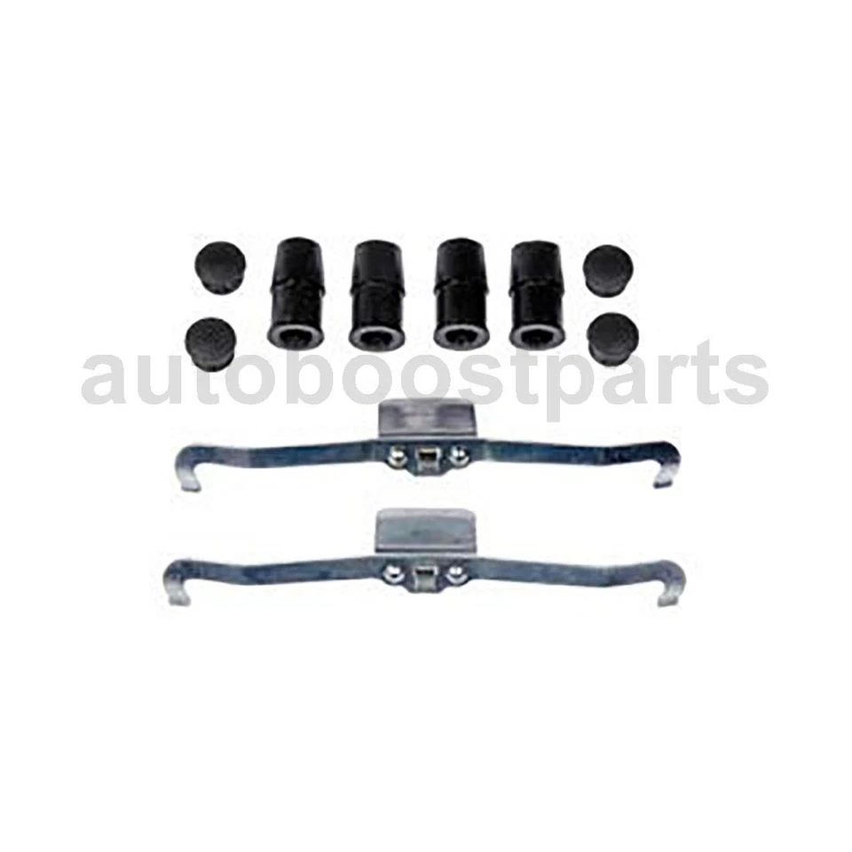 Front Rear Disc Brake Hardware Kit for 2006-2008 Audi A4 - Image 3 of 4