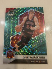 2020 Panini Mosaic Lauri Markkanen Green Prizm All Star 4 MINT
