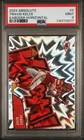 Travis Kelce 2024 Panini Absolute Kaboom! Horizontal #5 Chiefs PSA 9