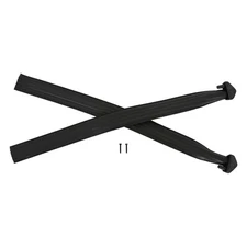 Brothers Trucks 611612 Door Glass Window Run Channel Set - Pair