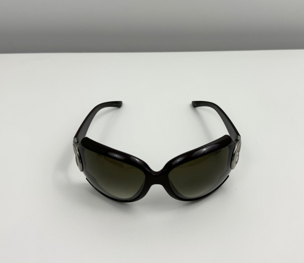 Vintage Y2K Women's Christian Dior Stronger 1 Sunglasses Logo Dark