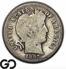 1897-S Barber Dime