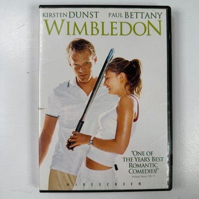 Wimbledon DVD 2004 Kirsten Dunst Paul Bettany Widescreen Romantic Comedy