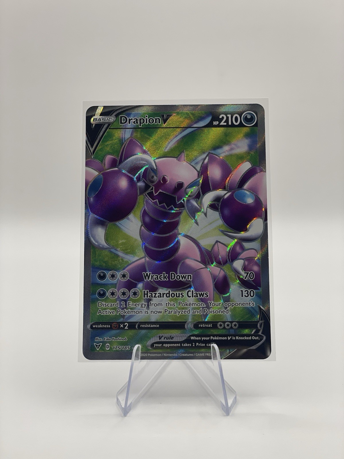Drapion V 175/185 - Sword & Shield Vivid Voltage