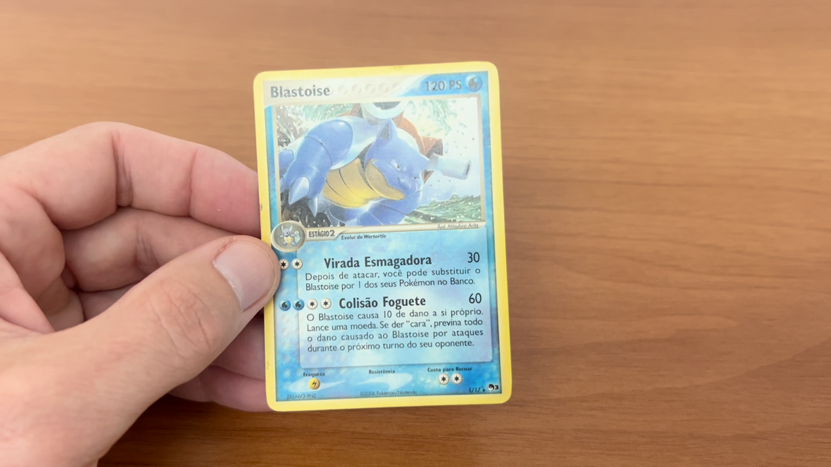 Blastoise 1/17 POP Series 3 Nintendo Promo Pokemon Card Rare 2006