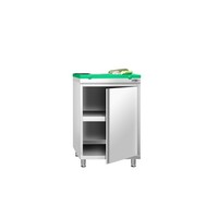 GGM Gastro Edelstahl Arbeitsschrank Premium - 600X600Mm - Mit FlüGeltüR - Inkl.