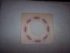 CAPITOL RECORDS 7 INCH 45 RPM ORIGINAL SLEEVE ONLY NO SPLITS 5