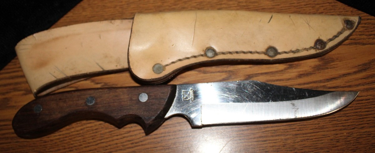 MX-2 Maxam Hunting Knife 420 Stainless Japan 6” Blade 11” Total
