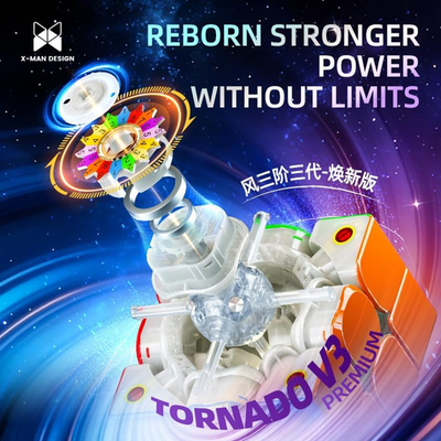 Tornado V3 M 3X3 New Flagship Magnetic Speed Magic Cube Toys Man
