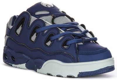 OSIRIS D3 Og Vulkan Cupsole Luft Zwischensohle Damen Trainer IN Navy Black UK 4