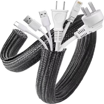 1 m 3 m 5 m Kabel Ordnung Hüllen Kabelabdeckungen für Computer, TV, Zuhause, Büro UK