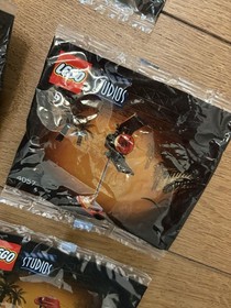 LEGO Studios 4060 4072 4057 4059 4064 NEW & RETIRED Rare 2001 Coca Cola Polybags