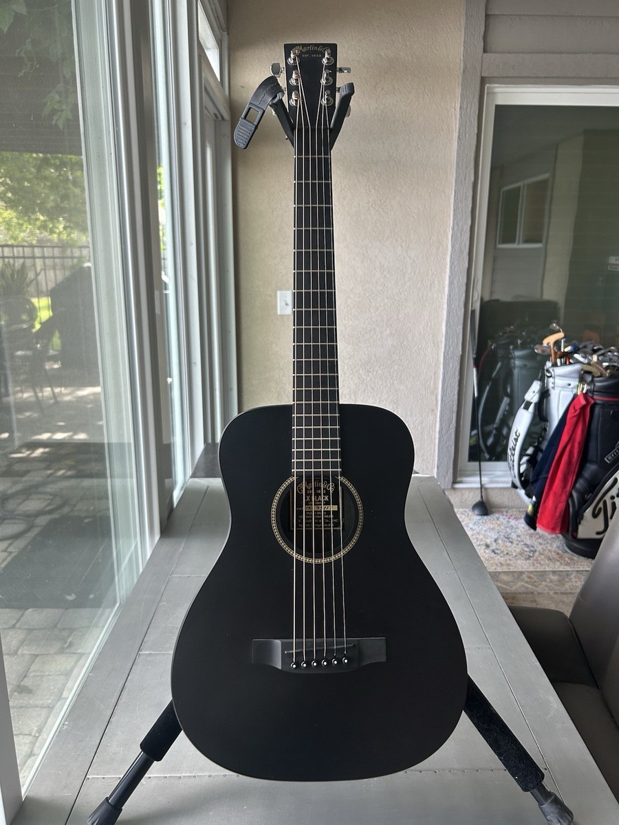Martin LX Black Little Martin Acoustic Guitar Mint | eBay