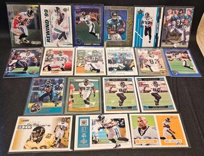 Jimmy Smith Jacksonville Jaguars lot of 19 with Inserts