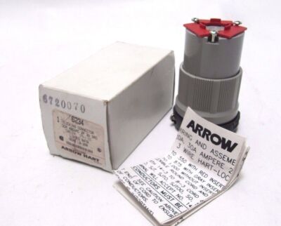 (NEW)   NEMA L8-20R Locking Connector 2-Pole 3-Wire  6234 #T9