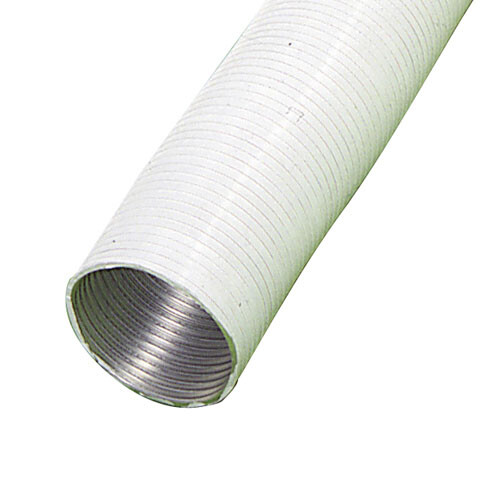 Tubo Aluminio Compacto Blanco Ø 150 mm. / 5 metros