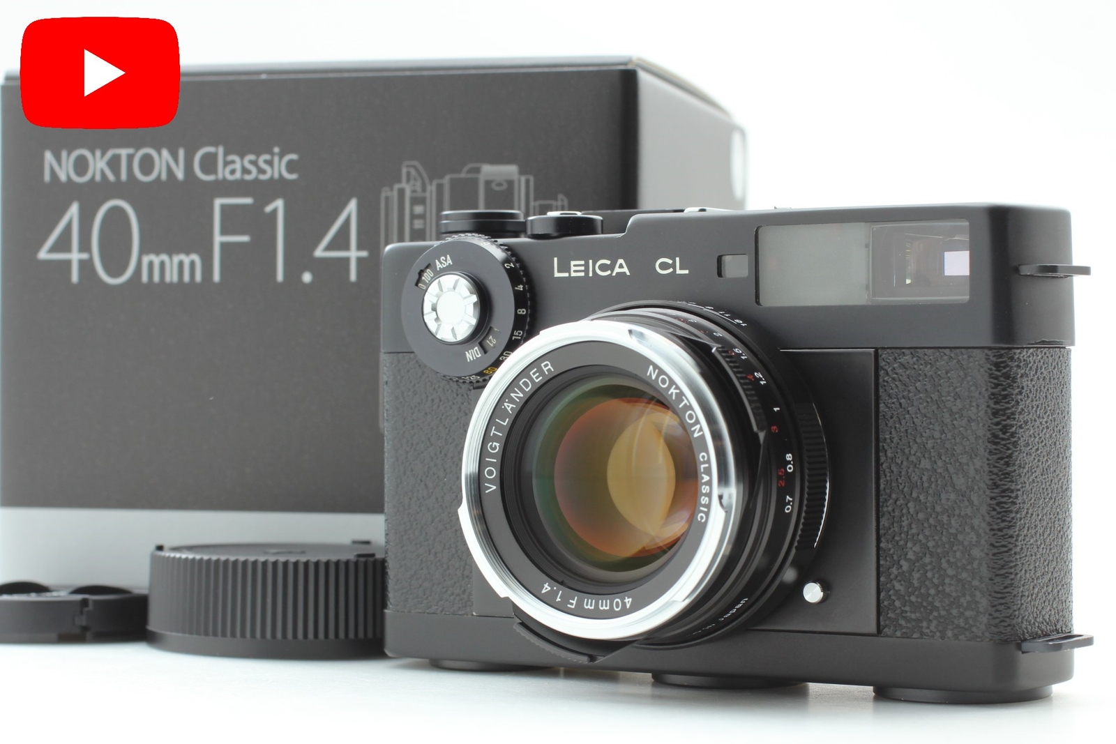 NOCTON 40mm f1.4 SC VMマウント & ミノルタCL セット