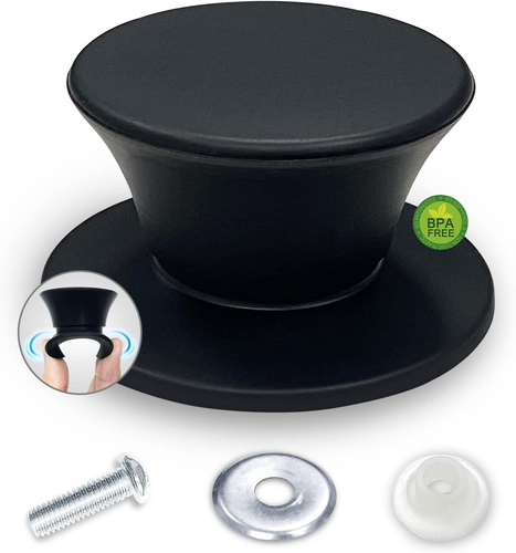 Universal Silicone Pot Lid Replacement Knob, Heat Resistant Pan Lid Holding Hand - Picture 12 of 12