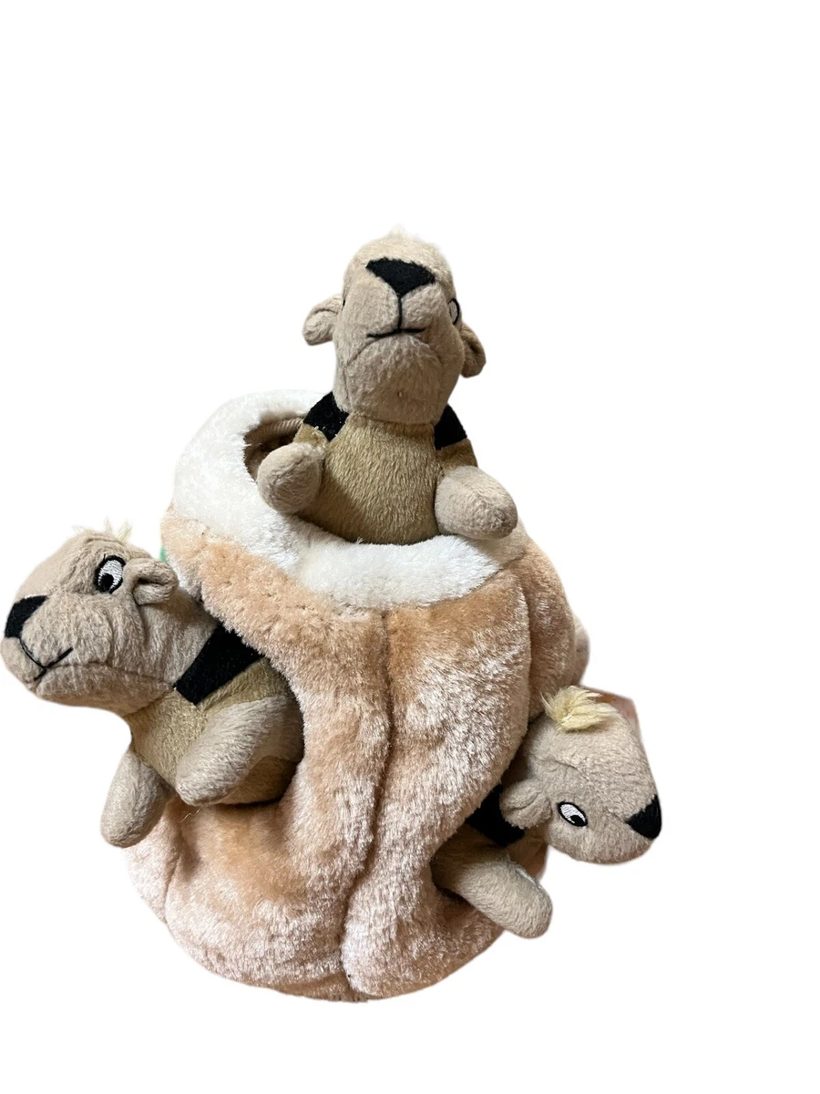 Pet Supplies : Outward Hound Hide A Squirrel Plush Dog Toy Puzzle