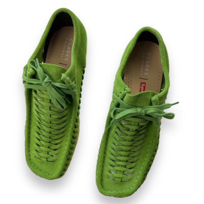 supreme × clarks Woven Wallabee グリーン Supreme Clarks Originals Woven Wallabee: Supreme Pick of the