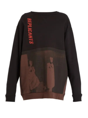 Raf Simons SS18 Oversized Replicant Crewneck Sweater