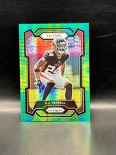2023 Panini Prizm A.J. Terrell Hyper Prizm 007/175 Atlanta Flacons SP