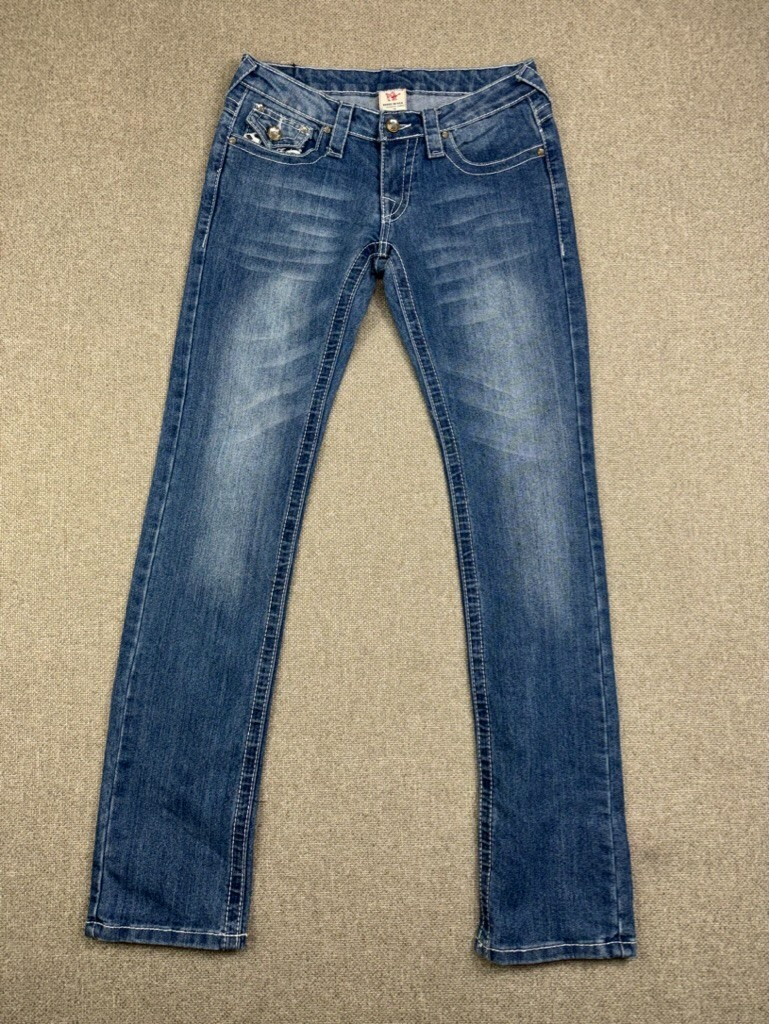 True Religion Jeans Joey Super T Women Size 27 Zebra Flap True Religion Jeans Joey Super T Women Size 27 Zebra Flap