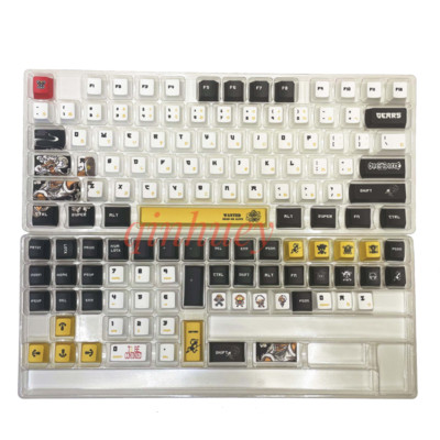 Anime ONE Keycap PIECE Nika Luffy Keycap PBT 130+ keys For Cherry MX keyboard