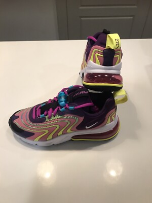 Nike Air Max 270 React Eng Rosa Nike Air Max 270 GS 