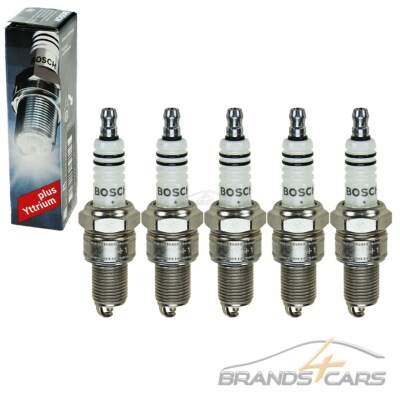 5x BOSCH ZÜNDKERZE ZÜNDKERZEN FÜR AUDI 100 4A C4 2.3 90-91 200 2.1 2.2