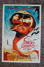 Fear & Loathing in Las Vegas  Lobby Card Movie poster Johnny Depp Benicio Del To