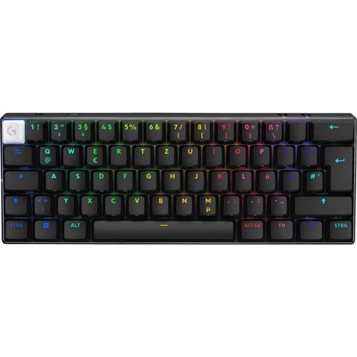 Logitech PRO X 60 Kabellose LIGHTSPEED RF Wireless Gaming-Tastatur Schwarz - Bild 2 von 14