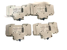 LOT OF 4-ALLEN BRADLEY 1489-A1C050 SER.A  5A 277VAC/48VDC 1POLE CIRCUIT BREAKER