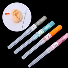 4pcs Steel Sterilised Puncture Needle Disposable Catheter Cannula Piercing Tool