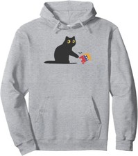 Cat Ladies For Kamala Donald Trump 2024 Funny Humor Unisex Hooded Sweatshirt