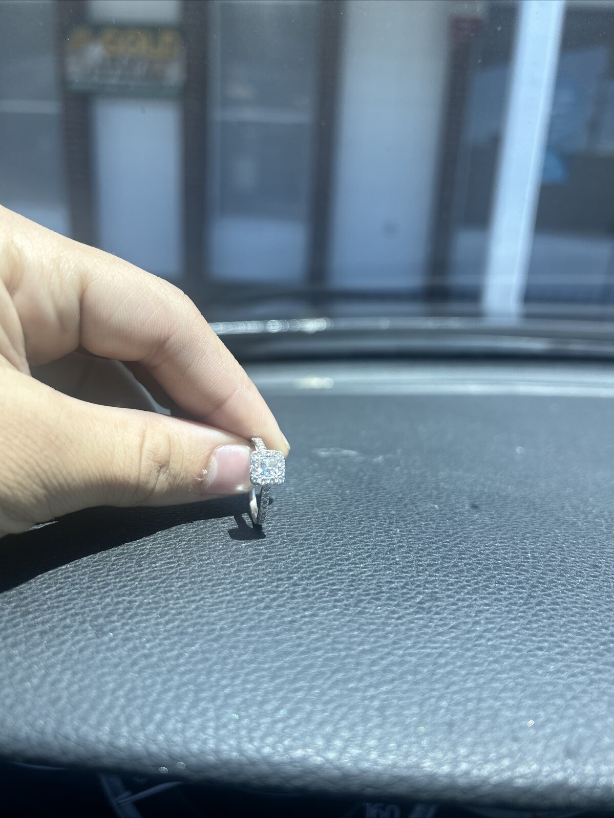 4 Size Engagement Ring – Perfect Fit for Petite Fingers-image