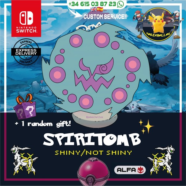 ✨SPIRITOMB SHINY✨ | pokemon leyendas Arceus 🏞️ / Legends Arceus 🌋