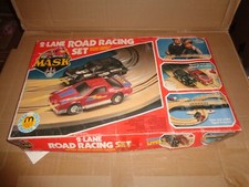 Vintage 1980s M.A.S.K. Road Racing Set - Used - Thunderhawk & Jackhammer