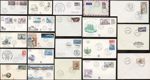 FRANCE ANTARCTIC TAAF First Day Covers 1962-88 ..PRICED SINGLY