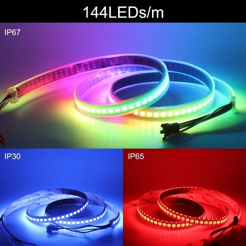 WS2812B Smart RGB Led Strip 30/60/144Pixels/m USB Bluetooth Music Controller Kit - Picture 10 of 12