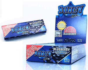 Juicy-Jay-039-s-Blueberry-1-1-4-Size-10-PACKS-Triple-Flavor-Rolling-Paper-1-25
