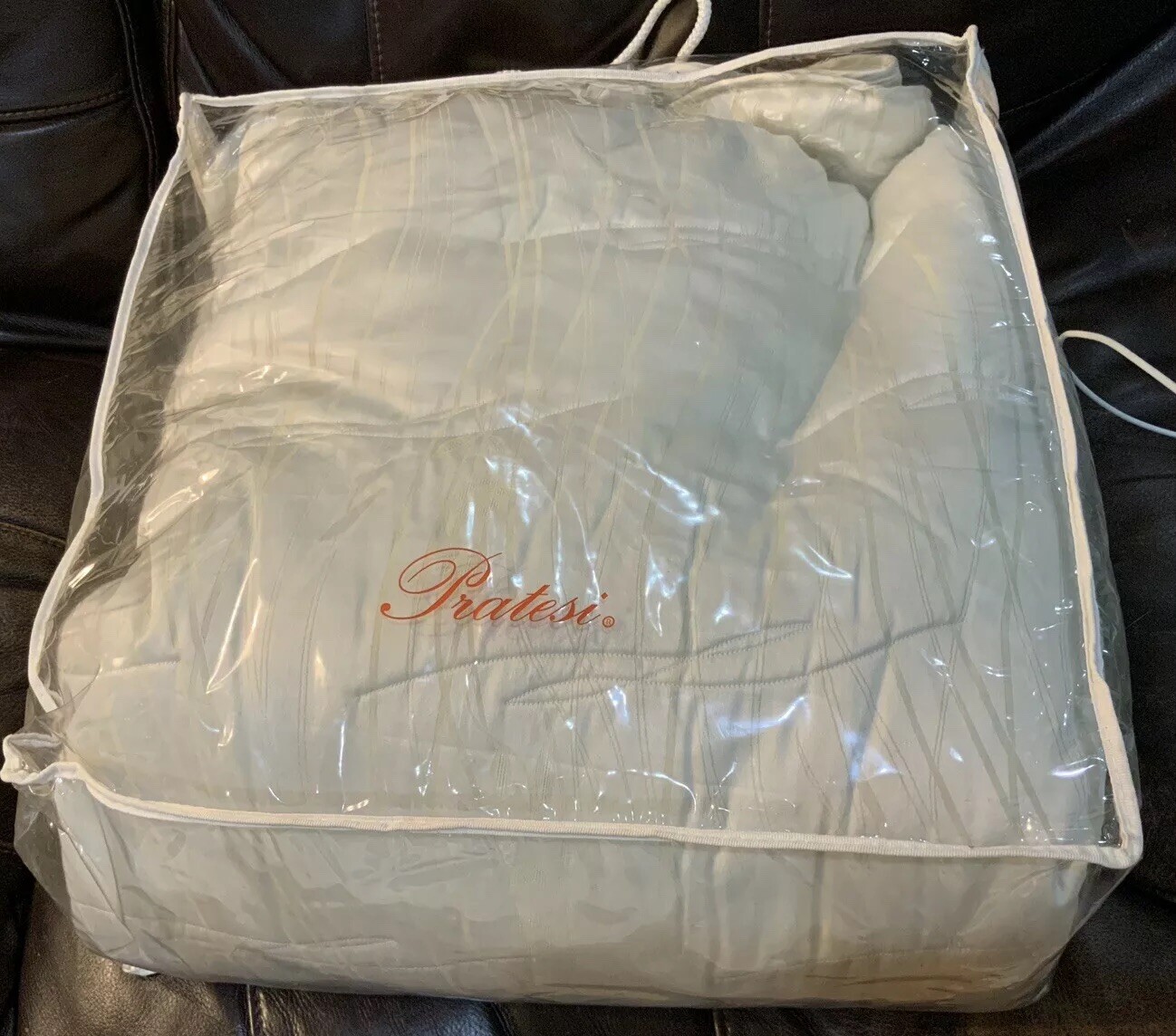 5850 Pratesi Italy NWT Queen 4pc Sheet Set + 1pc Quilt 100 Cotton