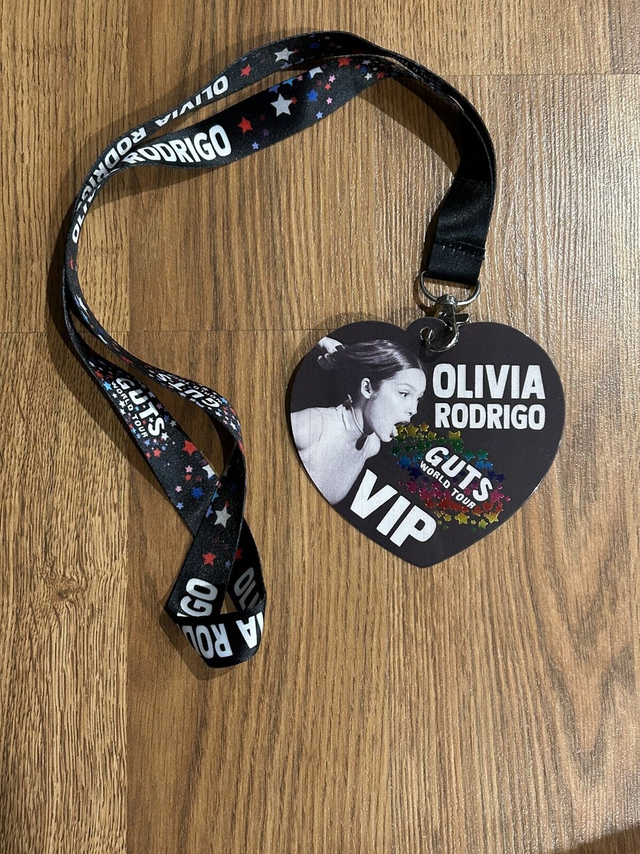 Olivia Rodrigo 2024 GUTS Tour VIP Lanyard / Pass Trading Olivia Rodrigo 2024 GUTS Tour VIP Lanyard / Pass Trading